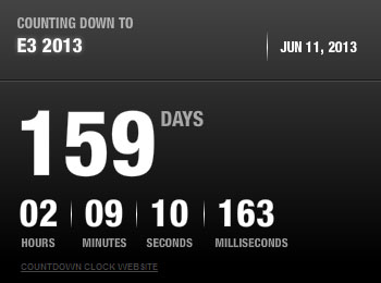 Immagine Major Nelson : Conto alla rovescia per l'E3 2013!