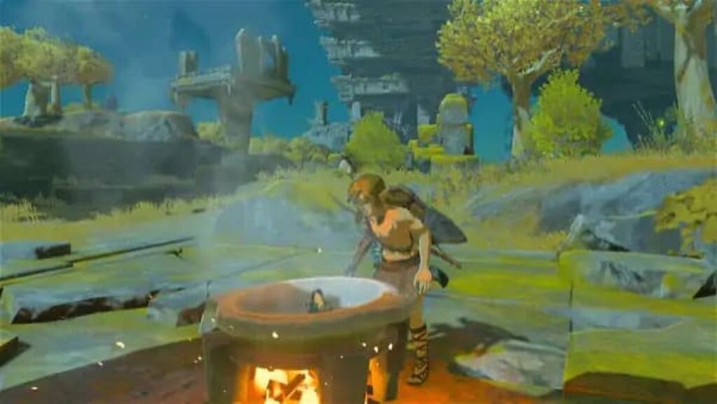 Guida a cibi e pozioni in Zelda Tears of the Kingdom