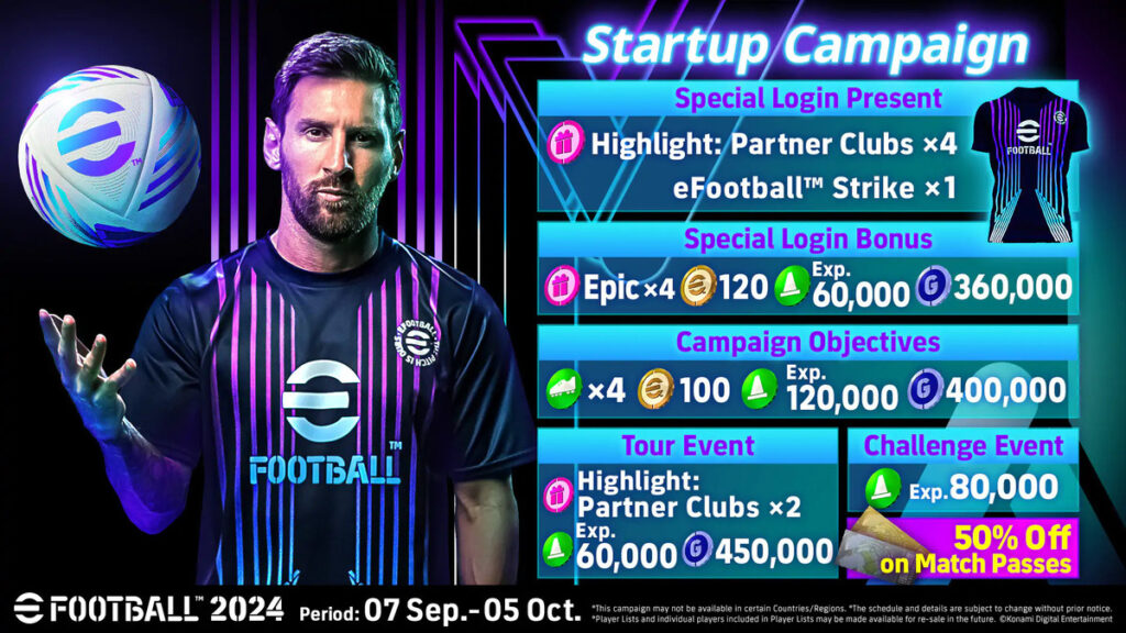Come ottenere le ricompense GRATIS per eFootball 2024