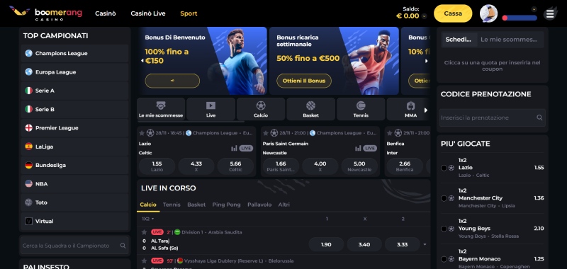 Boomerang Sportsbook