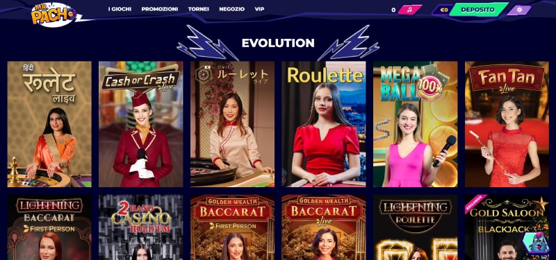 MrPacho Evolution Games