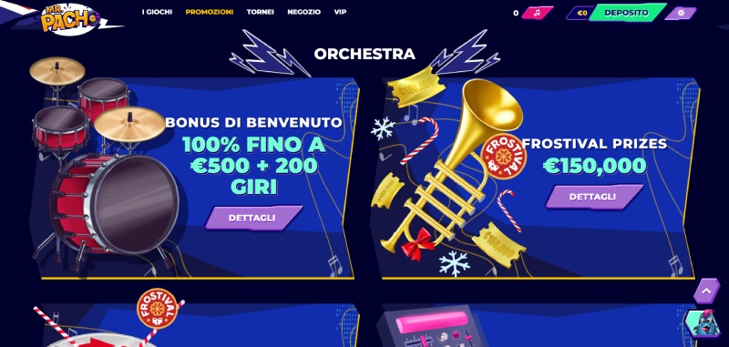 Promozioni legali presso MrPacho