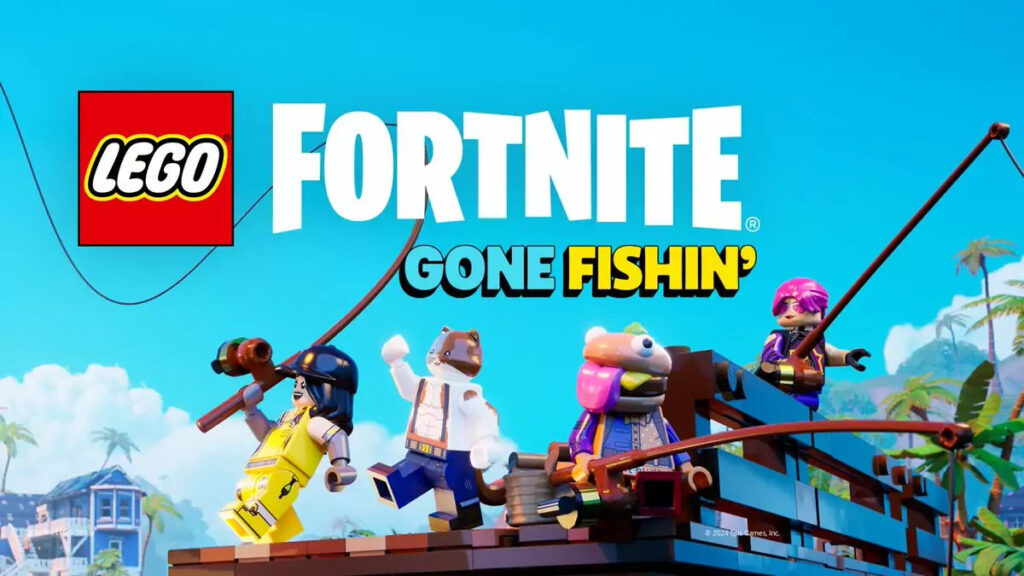 La pesca arriva in LEGO Fortnite