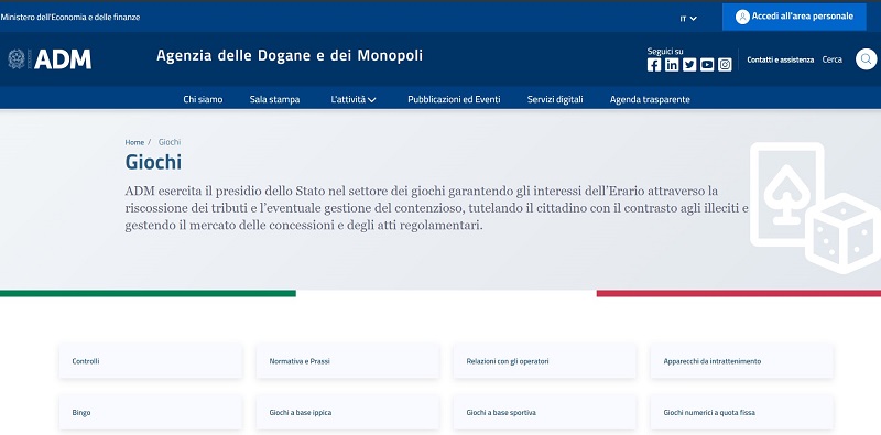 sito web adm