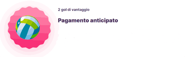Nomini 2 gol di vantaggio