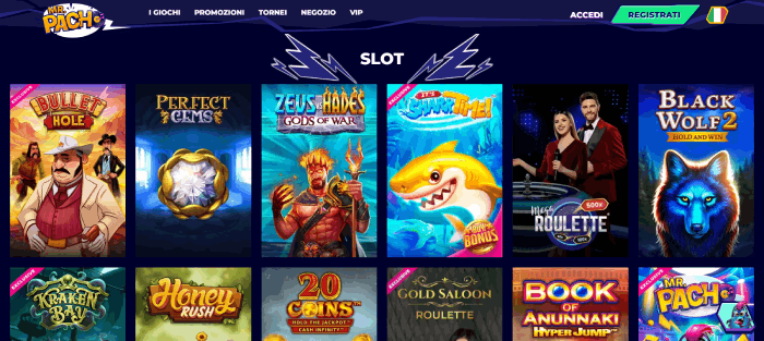 Giochi di slot online MrPacho