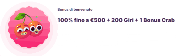 Nomini bonus di benvenuto