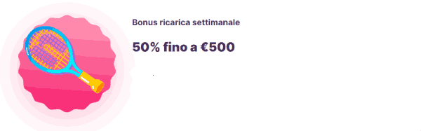 Nomini Bonus ricarica settimanale