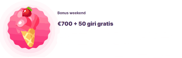 Nomini Bonus ricarica del weekend
