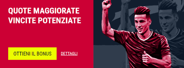 Rabona Quote maggiorate vincite potenziate