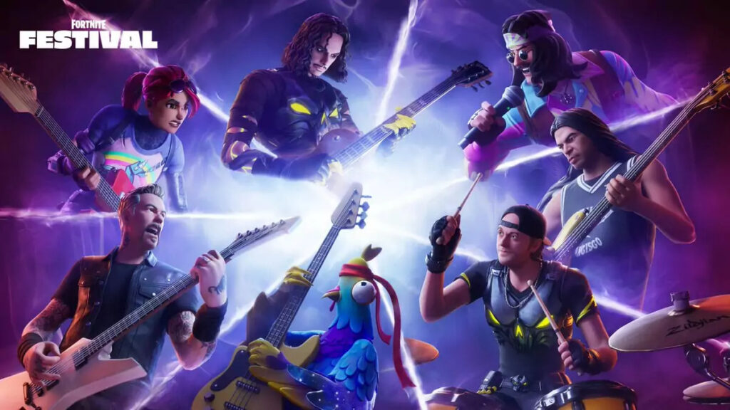 Il Festival di Fortnite accoglie i Metallica