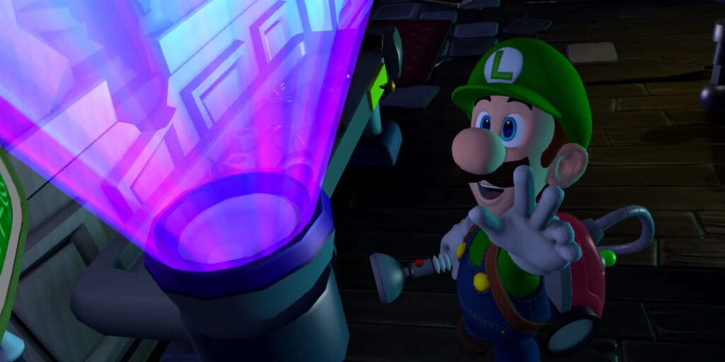Come funziona il dispositivo luce oscura in Luigi's Mansion 2