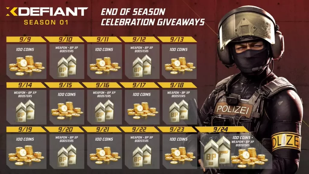 Ricompense GRATIS per tutti in XDefiant