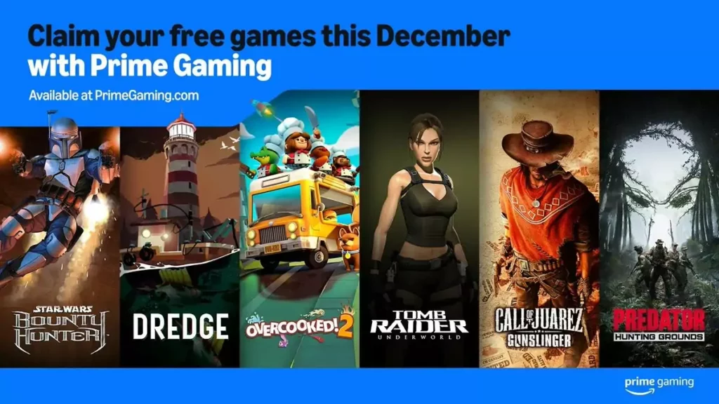 Amazon regala 10 giochi con Prime Gaming