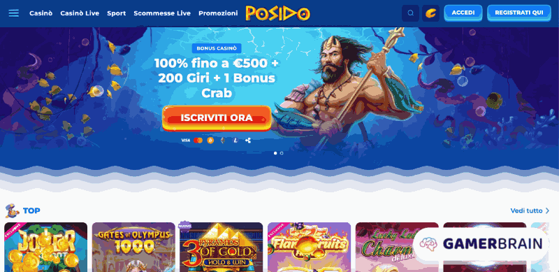 Posido Miglior casinò con denaro reale Italia