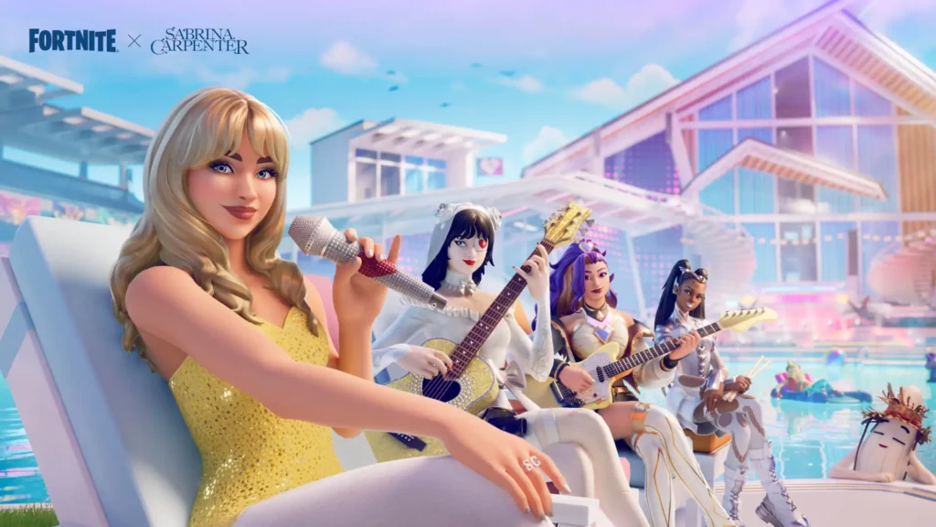 Sabrina Carpenter arriva su Fortnite