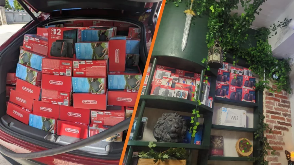 Rivenditore sloveno fa il carico di Switch 2 in Italia