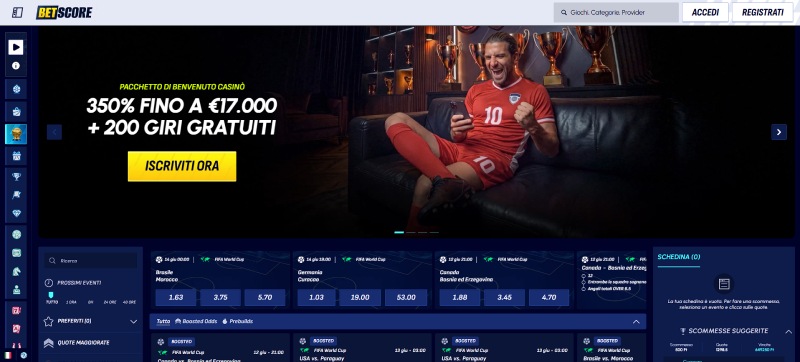Betscore Screenshot