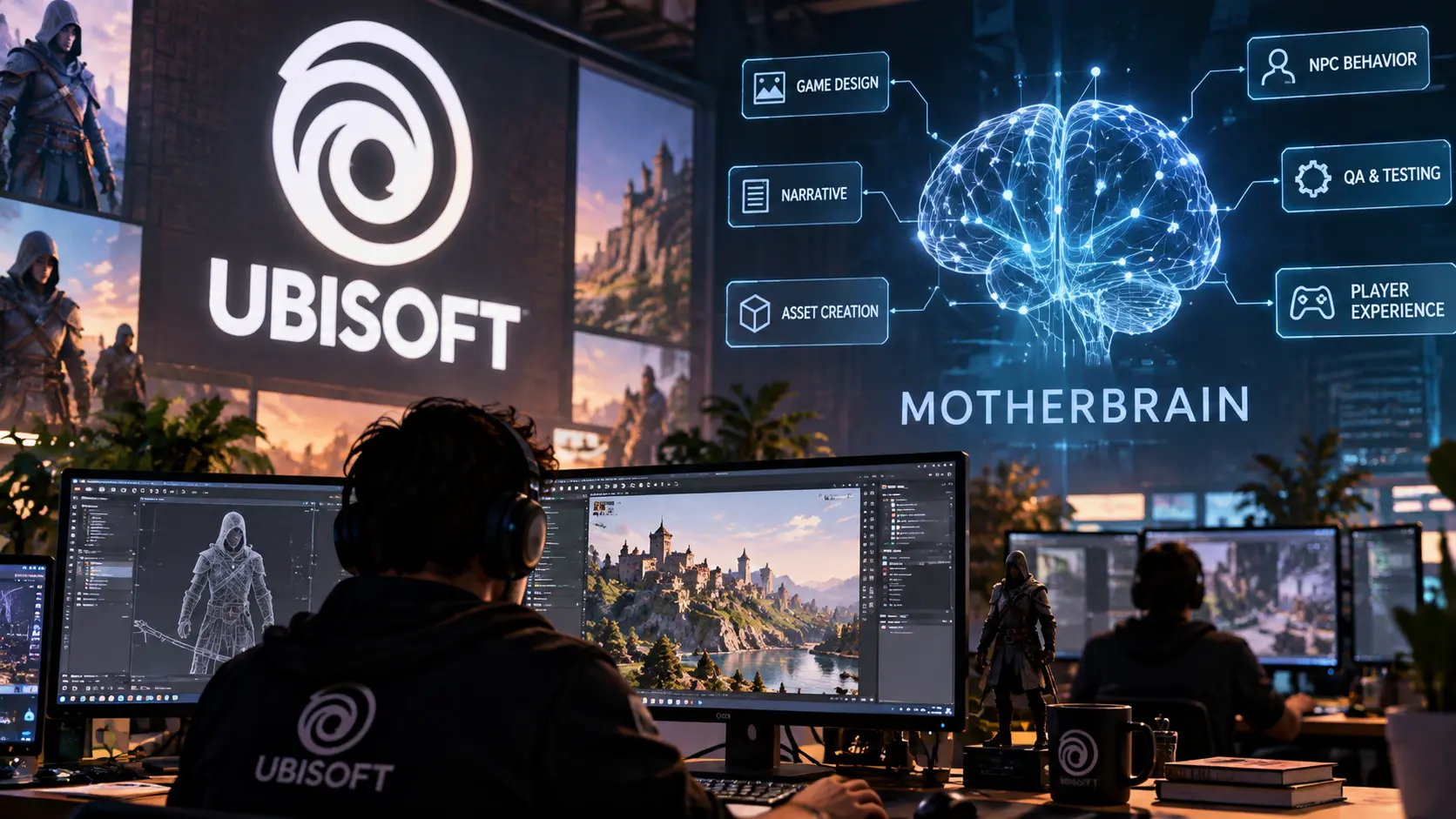 ubisoft punta sull8217intelligenza artificiale con il progetto motherbrain da Gamerbrain.net ubisoft punta sull8217intelligenza artificiale con il progetto motherbrain